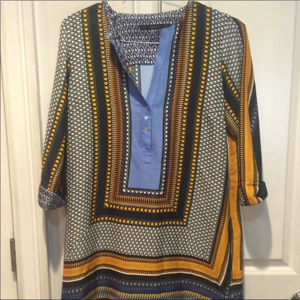 Zara Moroccan Shift Dress